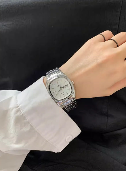 Women's Large Dial Square Watch