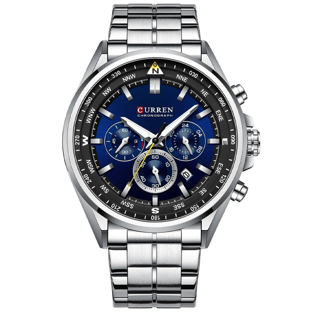 Men's Multifunction Quartz Watch