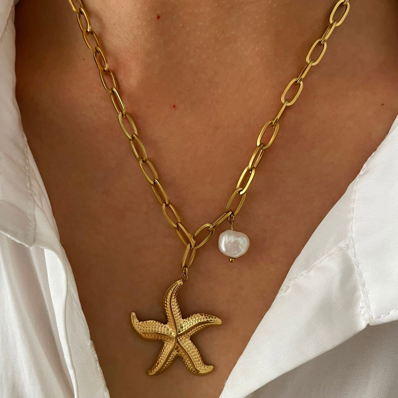 Ocean Starfish Pendant